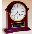 Traditional Style Mahogany Finish Napoleon Clock